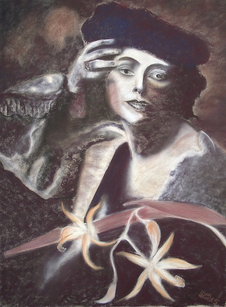 061 Roberta.jpg - Roberta (60x80 cm)   &nbsp;Vendu&nbsp; 